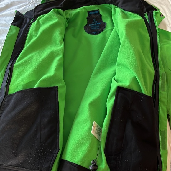 RIPZONE Trilogy green apple 3in1 winter ski/snowboard jacket. - Picture 11 of 15